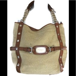 Michael Kors Straw Bag.